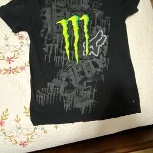 Fox monster y2k graphic tee